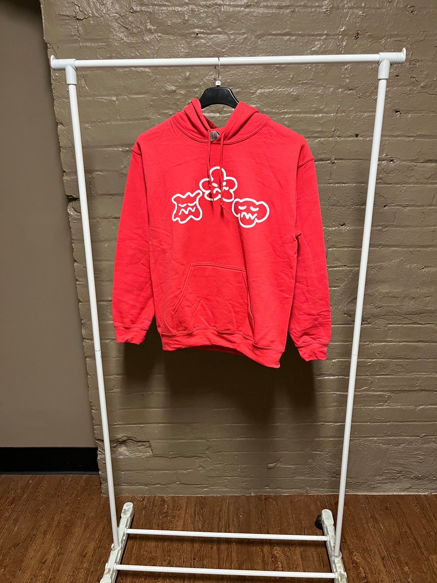 3 face original hoodie